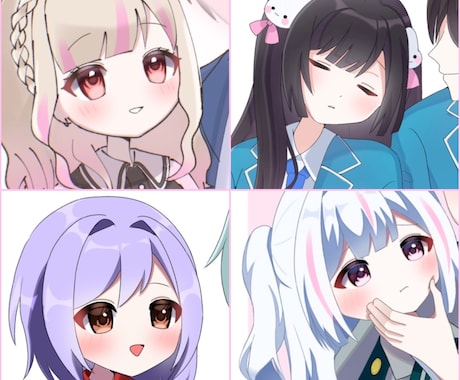 可愛いイラスト描きます イメージ1