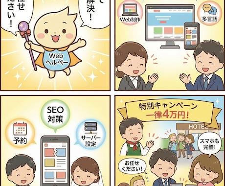 先着10名様 ★ 集客に強い LPを作成します LP＋(２P) ｜ 文章作成・SEO・スマホ対応・多言語OK イメージ2