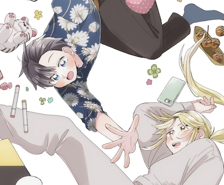 一律低価格　イラスト描きます 用途ご相談ください！一枚絵描きます イメージ1