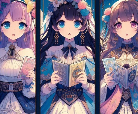 仕事 / 人間関係 / 恋愛 タロットで占います イーチン&西洋タロットで占います。 イメージ1