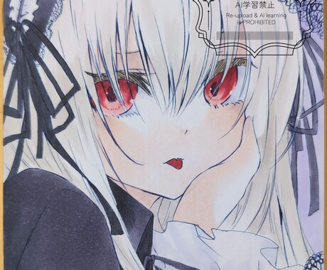 アイコンのちょっとしたイラストを募集してます フリルやレースの可愛い女の子を描きます イメージ2