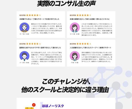 CV率アップ！プロのWebデザイナーが作成します 高品質ランディングページ作成サービス★【スマホ対応】 イメージ2