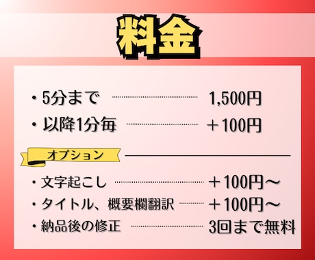 コスパ良！YouTubeの英語字幕を作成します 海外視聴者獲得のお力になります！高品質を低コストで提供！ イメージ2
