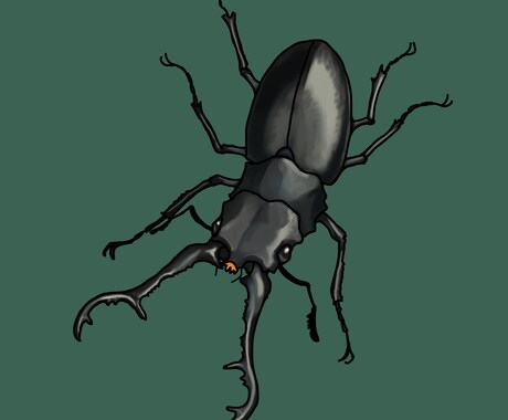 SNSアイコン用昆虫イラスト制作します あなたのお好きな虫、描きます！ イメージ2