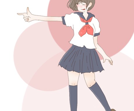 全身イラストを描きます ご要望にそってイラスト描きます イメージ2