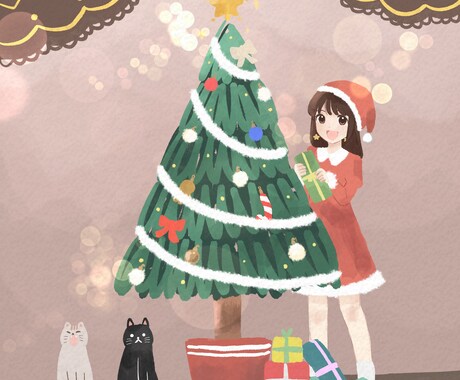 温かみのあるイラストを描きます アナログテイストなかわいいイラストが得意です。 イメージ2