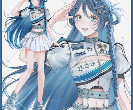 残り2名様限定！立ち絵、制作いたします あなただけの「かわいい」「かっこいい」を叶えます！ イメージ2