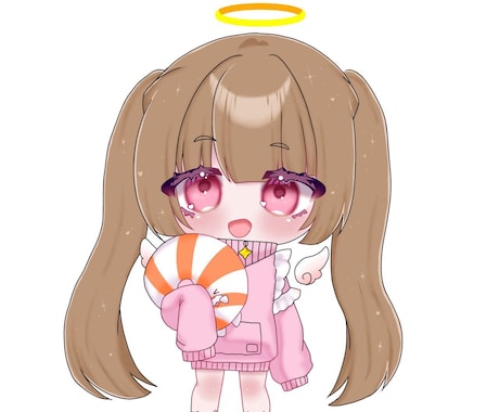 最短即日納品！透明感のある可愛いイラスト描きます ミニキャラ、立ち絵、歌ってみたサムネ、アイコン等最短3日納期 イメージ1