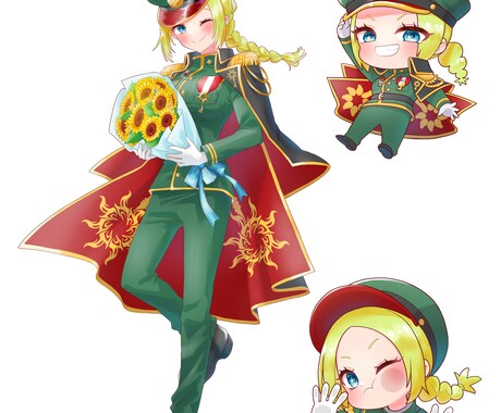 かわいいSD・ミニキャラ描きます アイコン・サムネイル・グッズに！ イメージ1
