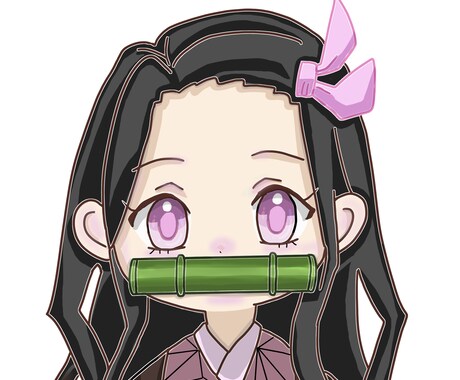 SNSなどに使える似顔絵アイコンを作成致します デフォルメイラストの似顔絵を描きます。 イメージ2