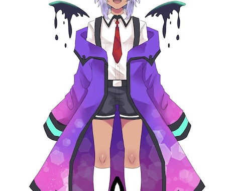 IRIAM用の立ち絵描きます キャラデザから丁寧にやります！ イメージ2