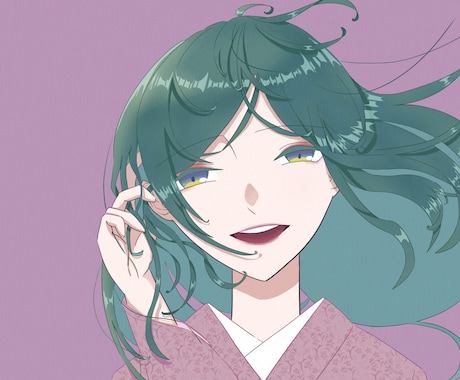 ツイッターで使えるアイコン描きます 誰とも被らないアイコンであなたの魅力を表現します♪ イメージ2