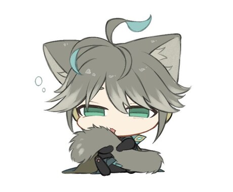 商用可◎ミニキャライラストお描きします SNSや動画サイトでのご利用、グッズ展開などの際に！ イメージ2