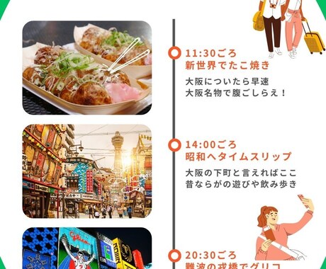 楽しい国内旅行のプラン一緒に考えます 一人旅・友達・家族・恋人状況に合わせた内容を一緒に考えます！ イメージ1