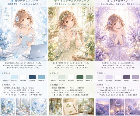 あなたの魅力を発掘し世界観と言葉に紡ぎます あなたの想いをあなただけの言葉と世界観に紡ぎカタチにします イメージ2