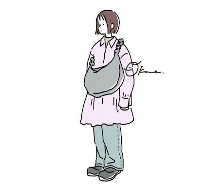 シンプルでお洒落なイラスト制作します アイコン・SNS・動画など様々な用途にてご使用いただけます＊ イメージ1