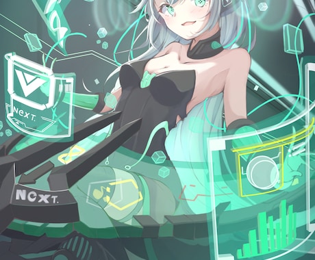 あなたのアイコン、ヘッダー描きます ご依頼者様の要望に合うようなものを描きます。 イメージ2