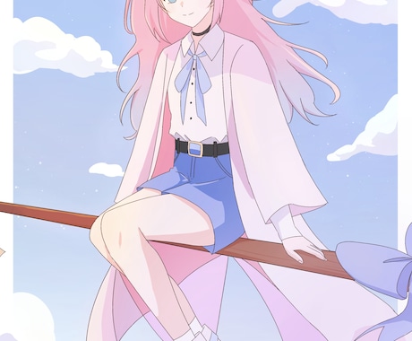 ご希望に沿ったイラスト制作します アニメ風の優しい雰囲気で描きます イメージ2