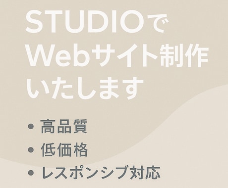 StudioでWebサイトを制作します 有名イラストレーターや有名企業の制作実績あり！ イメージ1