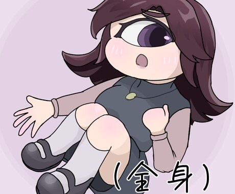 SNSのアイコンを制作します 第一印象で"可愛い"と思うイラストを イメージ2