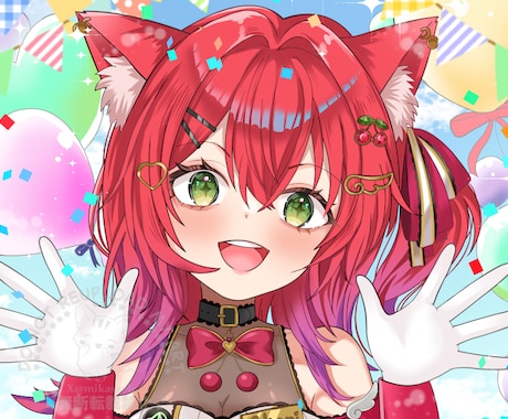 アイコン、一枚絵☆立ち絵、目を引くイラスト描きます イメージ1
