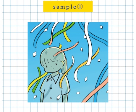 シンプルで優しい世界観のイラスト描きます オリジナルの世界観で描かれる優しいイラストをあなたに！ イメージ2