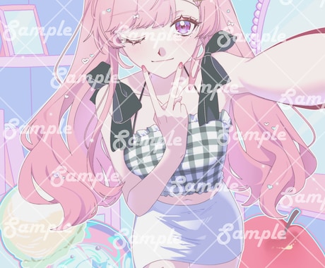 歌みた・アイコンなど用途自由なイラスト描きます イメージ1