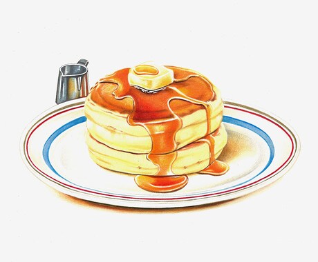 おもわず食べたくなる食べ物イラスト描きます メニューや販促物、インテリアにも！おいしそうに描きます♪ イメージ2