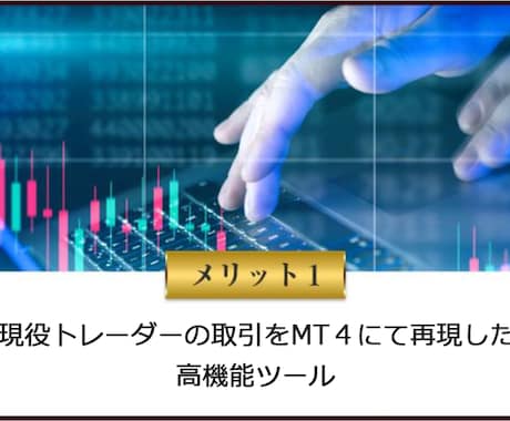 天地無双FXによる高機能ツールを提供します FXトレードで勝てるようになった経験とそのロジックの公開 イメージ2