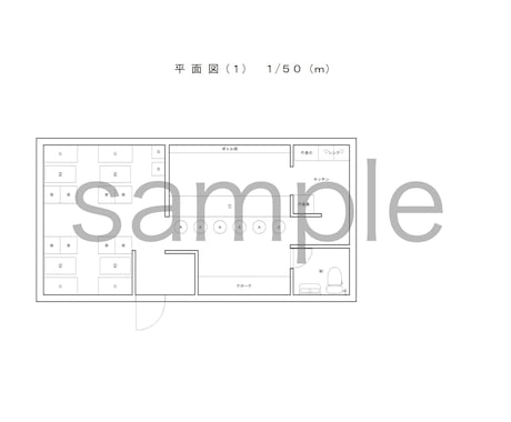 手書き図面等をトレースしてCADデータ化します 【トレースのみ価格】【AutoCAD対応】 イメージ2