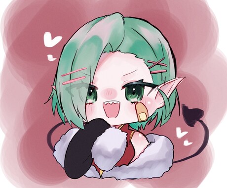 可愛い女の子のSNSアイコン、ヘッダー描きます 貴方だけの可愛いアイコン描きます！ イメージ2
