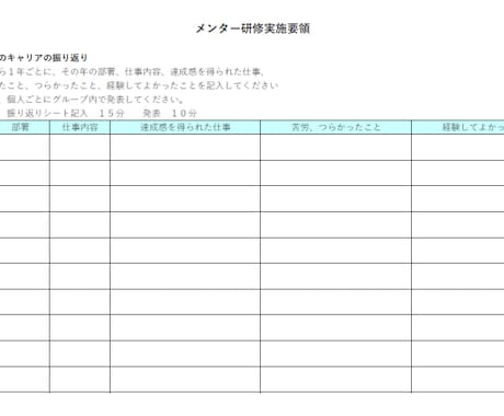 メンター制度を導入したい企業の方へ資料を売ります 制度導入のベースとなる資料を売ります イメージ2