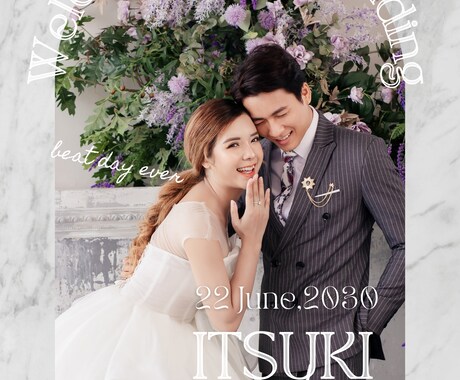 結婚式のウェルカムボードをデザインします こういうデザイン欲しかった！を叶えるヒアリング イメージ2