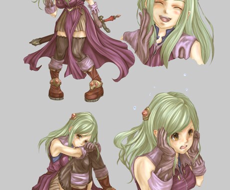 キャラクターイラストの制作をいたします イラストやキャラクターイラストが必要な方へ イメージ2
