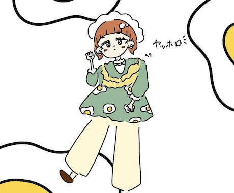 イラストの事ならなんでもお受け+答えます ゆるゆるイラスト系イメージにご期待に添える様頑張ります イメージ2