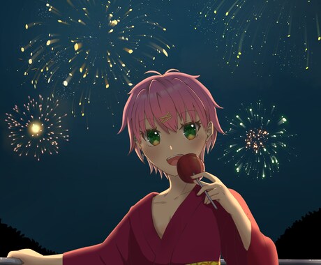 イラストを描きます キャラデザ、1枚絵、SD、等身イラストなどお任せ下さい イメージ2