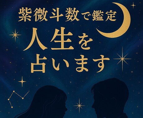 紫微斗数で人生の悩みを読み解きます 自己理解・選択の指針がほしい方におすすめです イメージ1