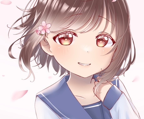 SNS用アイコンイラストお描きします