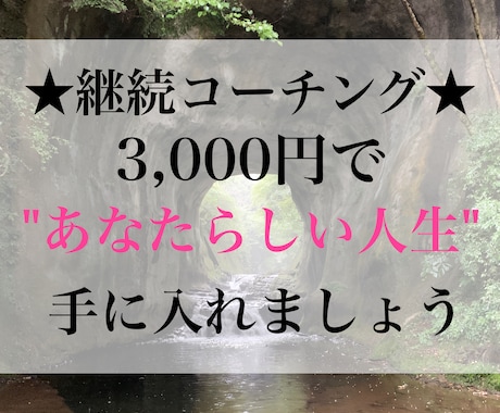 コスパ最強でコーチングします 継続セッションの方専用です！！ イメージ1