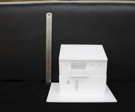 住宅用1/50建築模型お作りします これから家を建てる方の打合わせ用模型をお作りします イメージ1