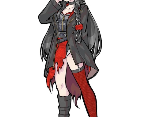 キャラクターデザインお作りします 立ち絵にも使える魅力的なキャラデザをお届けします！！ イメージ1