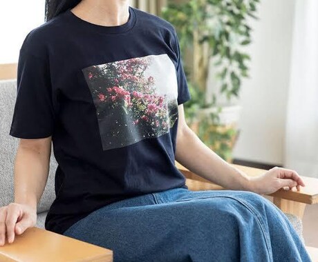 小さくなって着れないTシャツプリント移植します お気に入りのTシャツのプリント部分移植します！ イメージ1
