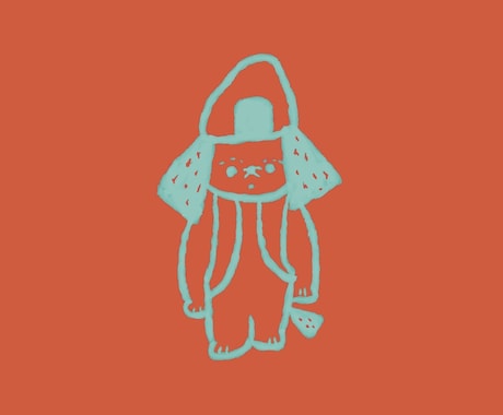 POPでキャッチーな○へんてこラフイラスト描きます 期間限定●目に飛びこむパンチのある色使いの、ナゾのいきもの絵 イメージ2