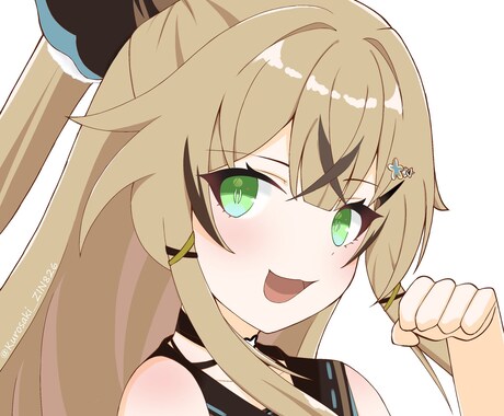 可愛い女の子のイラスト描きます SNSのアイコン・ヘッダー用などに‼︎ イメージ2