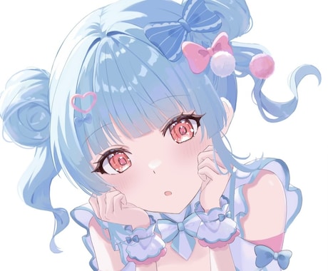 女の子イラスト制作いたします SNSアイコン、動画用イラスト、立ち絵などに！ イメージ1