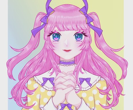 可愛い女の子の絵を描かせていただきます 貴方だけの可愛い女の子描かせてください！ イメージ1