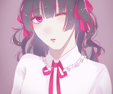 あなたのオリキャラ厚塗り風にします 厚塗り風のかき方で質感をリアルに表現します！ イメージ2