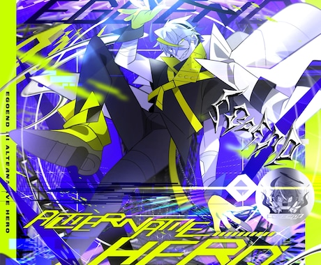 楽曲ジャケット描きます ジャケ絵の仕事ください！商用可能！ イメージ2