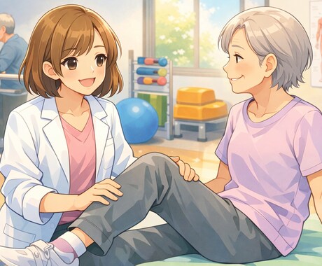 理学療法士がやさしく身体の不安を聞きます 24時間相談OK♪些細なことでも専門家に聞いてみたい事等 イメージ1
