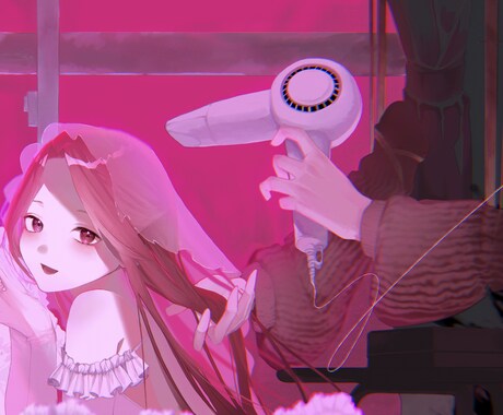 透明感のある歌ってみたイラスト承ります 透明感のあるイラスト/立ち絵が必要な方必見 イメージ2